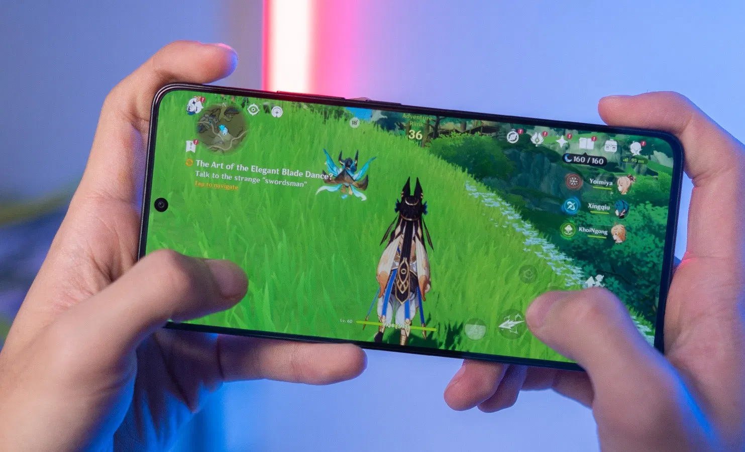 Khi chơi không cảm thấy quá nóng, chỉ hơi ấm nhẹ thôi (Ảnh: Internet)