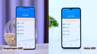 Galaxy A15 có điểm số Antutu cao hơn khá nhiều so với Redmi Note 13 (Ảnh: Internet)