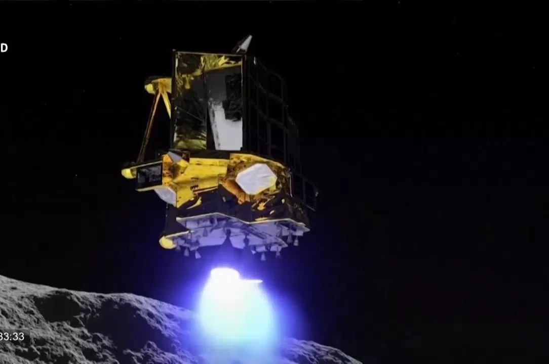 Tàu đổ bộ Mặt Trăng SLIM gặp phải "sự cố động cơ chính" (Ảnh: Internet)