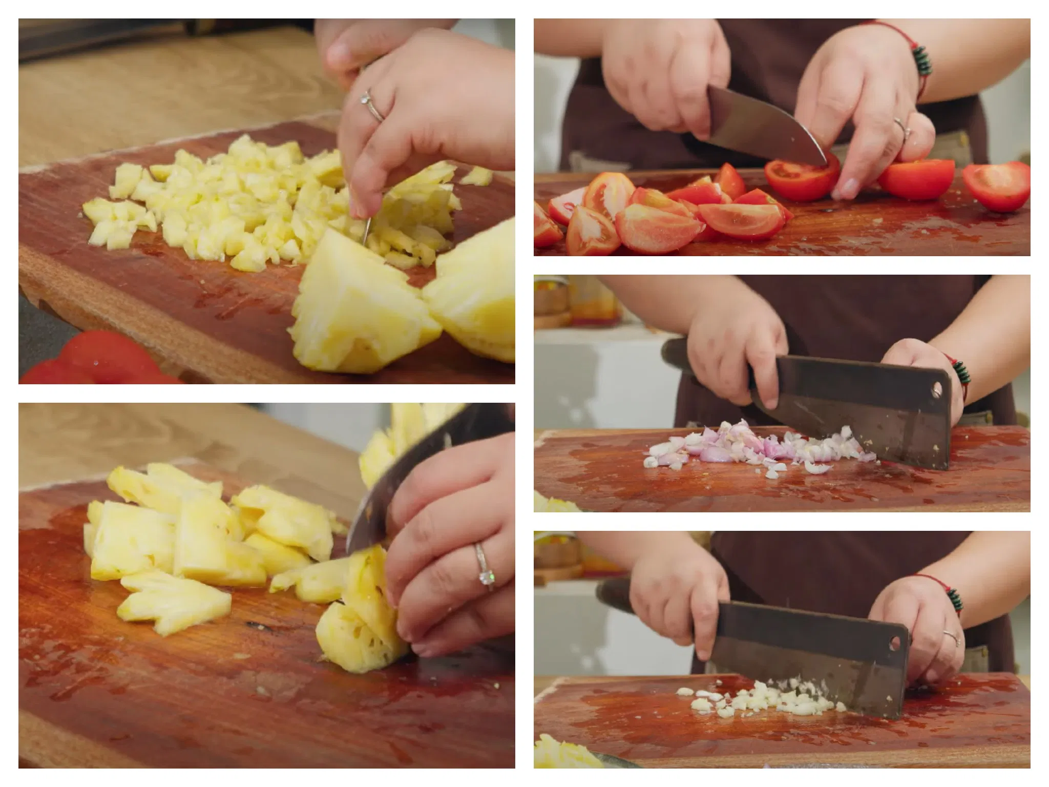 Sơ chế các nguyên liệu khác