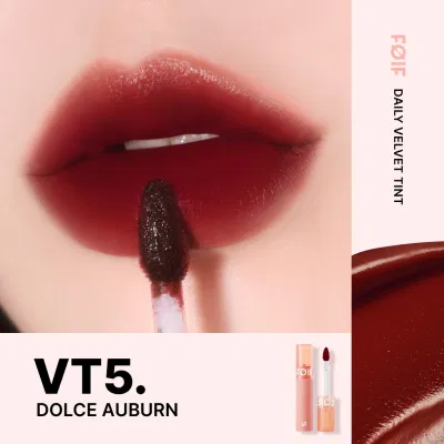 Review son kem lì FOIF Daily Velvet Tint - ngôi sao sáng của nhà FOIF bảng màu bảng màu son bao bì Cam gỗ ánh nâu đỏ cam Đỏ gạch ánh hồng đỏ lạnh FOIF Daily Velvet Tint giá bao nhiêu Hồng đỏ dâu Khách hàng màu son ngôi sao nhược điểm review son review son kem lì Review son kem lì FOIF sản phẩm son kem son kem lì Son Kem Lì FOIF Daily Velvet Tint thiết kế thông tin thương hiệu thương hiệu FOIF Ưu và nhược điểm VT1 FIESTA COPPER VT2 BONNY WOOD VT3 SMOKED ROSE VT4 RED FAIRY VT5 DOLCE AUBURN