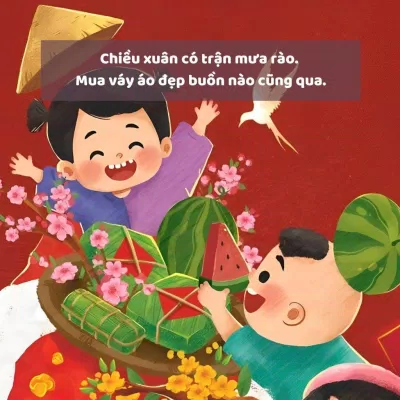 Những câu status bán hàng hay Tết 2024, chốt đơn mỏi tay (Ảnh: Internet)