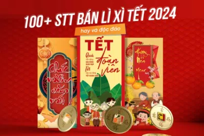 Những câu status bán hàng hay Tết 2024, chốt đơn mỏi tay (Ảnh: Internet)