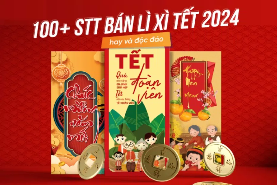 Những câu status bán hàng hay Tết 2024, chốt đơn mỏi tay (Ảnh: Internet)
