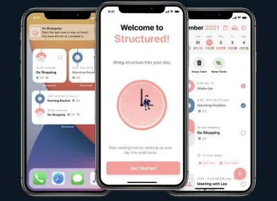 Ứng dụng Structured (Ảnh: Internet)