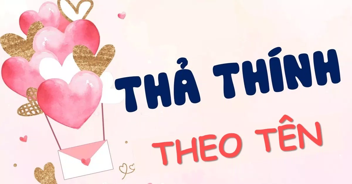 Cap thả thính theo tên, thơ thả thính theo tên riêng cực hay (Ảnh: Internet)