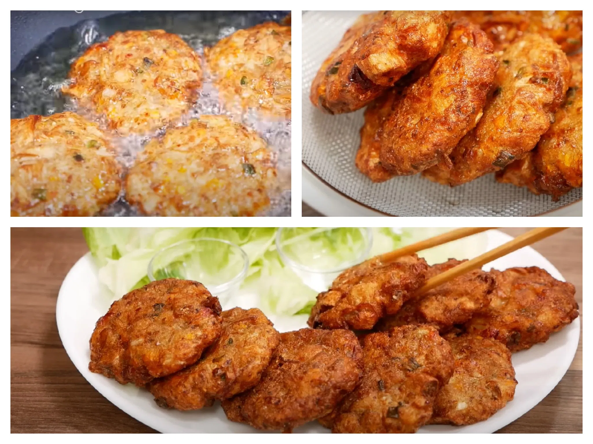 Thành phẩm món chả nấm chay