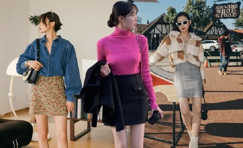 Chân váy ngắn trẻ trung, năng động với khả năng hack dáng siêu đỉnh (Ảnh: Internet)