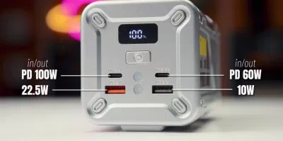 Hỗ trợ đầy đủ cổng sạc USB-A và USB-C (Ảnh: Internet)