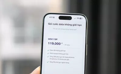 Trên trang web Wintel chỉ còn duy gói cước WIN119P (Ảnh: Internet)