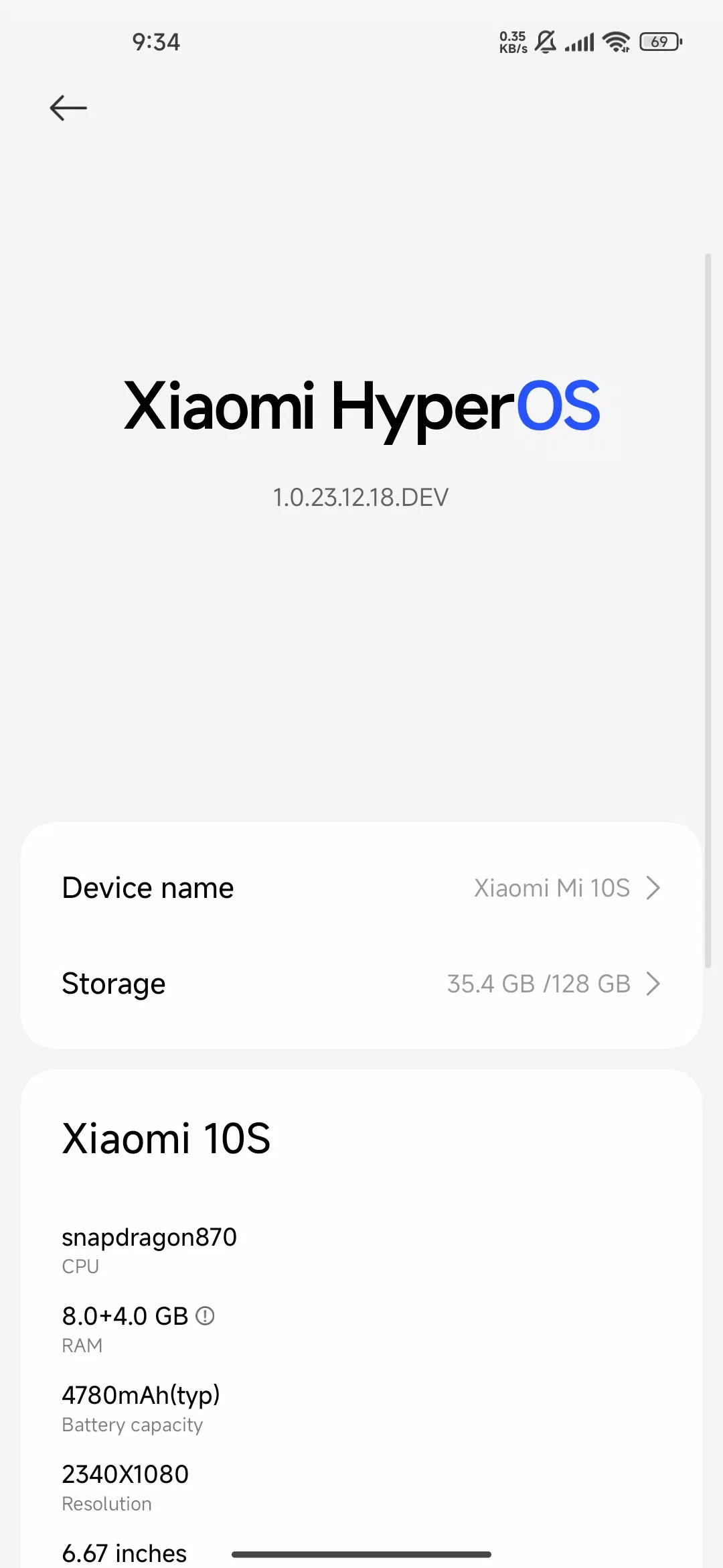 Xiaomi 10S vẫn có thể lên được HyperOS (Ảnh: Internet)