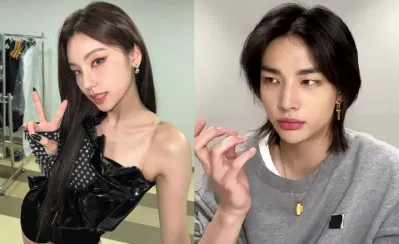 Yeji và Hyunjin (Ảnh: Internet)