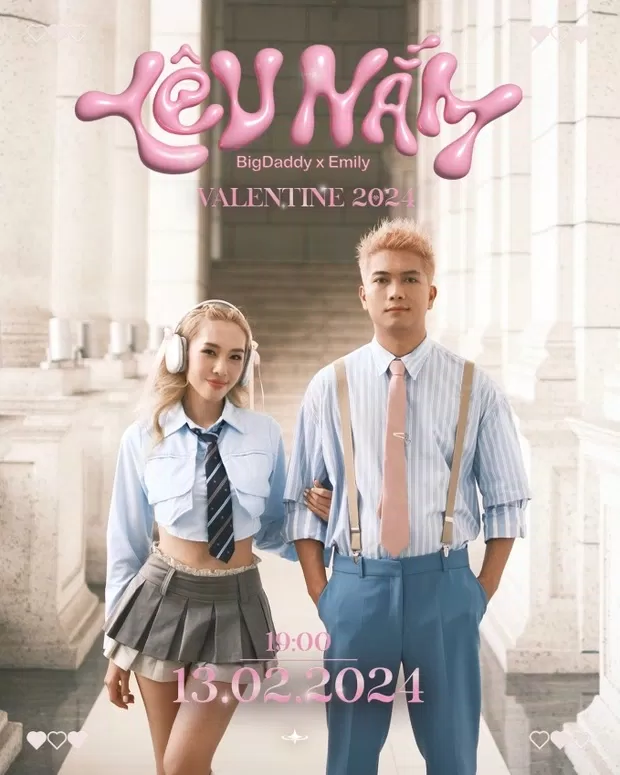 BigDaddy x Emily trở lại với Yêu Nắm (Ảnh: Internet) BigDaddy x Emily trở lại với Yêu Nắm (Ảnh: Internet)
