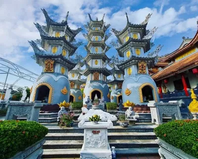 Chùa Hải Phòng đẹp: Chùa Tháp Tường Long (Ảnh: Internet)