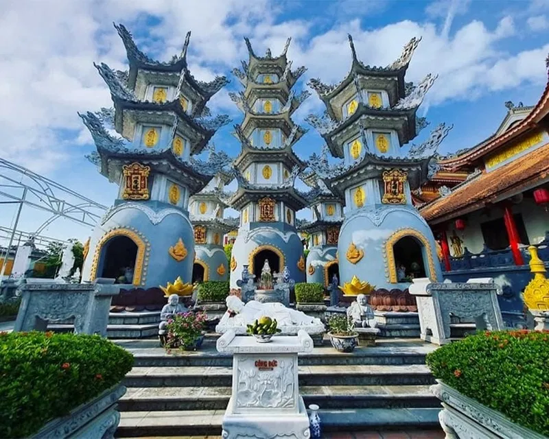 Chùa Hải Phòng đẹp: Chùa Tháp Tường Long (Ảnh: Internet)