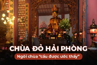 Chùa Hải Phòng linh thiêng: Chùa Đỏ (Ảnh: Internet)