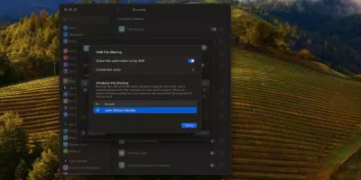 Chia sẻ file SMB trong macOS (Ảnh: Internet) Chia sẻ file SMB trong macOS (Ảnh: Internet)