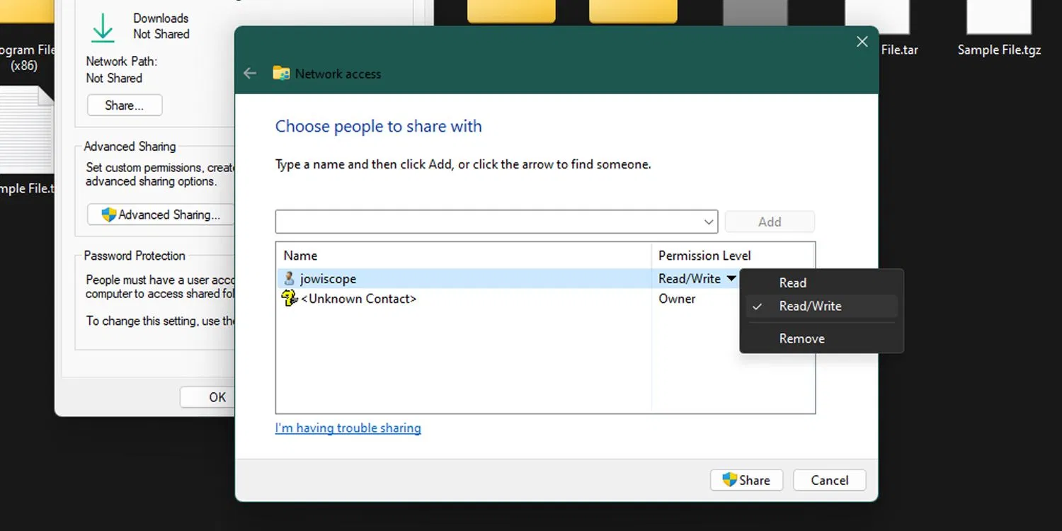 Cho phép sửa nội dung thư mục (Ảnh: Internet) Cho phép sửa nội dung thư mục (Ảnh: Internet)