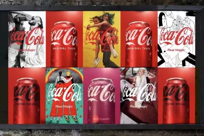 Hình ảnh thương hiệu của Coca-Cola (Nguồn: Internet) Hình ảnh thương hiệu của Coca-Cola (Nguồn: Internet)