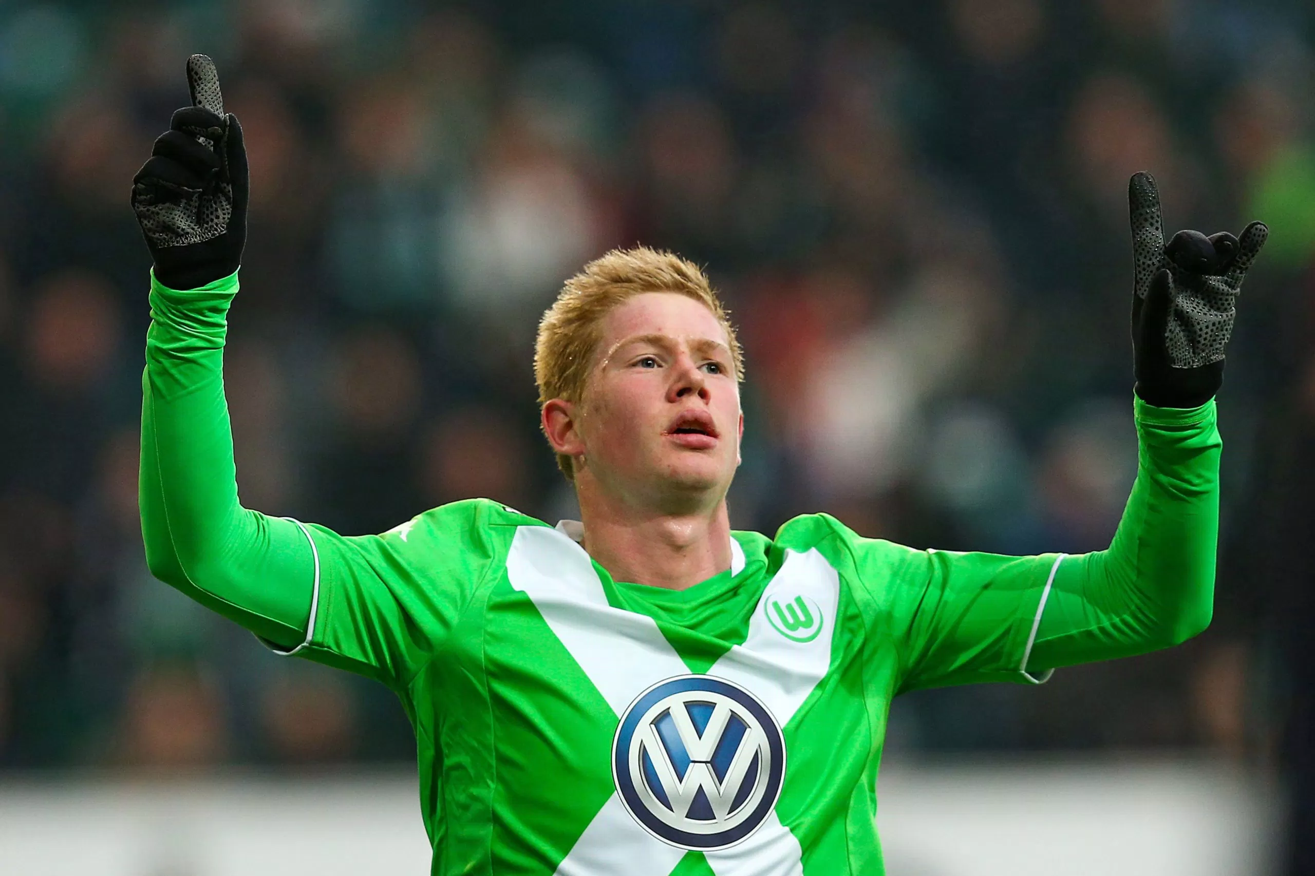 Kevin De Bruyne trong màu áo Wolfsburg (ảnh: Internet) Kevin De Bruyne trong màu áo Wolfsburg (ảnh: Internet)