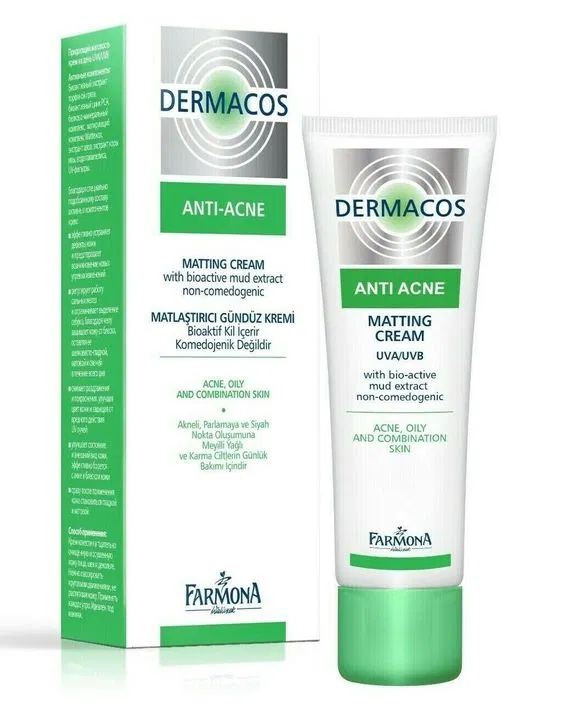 Kem dưỡng ẩm Dermacos hỗ trợ kiềm dầu giảm mụn(Nguồn:Internet)