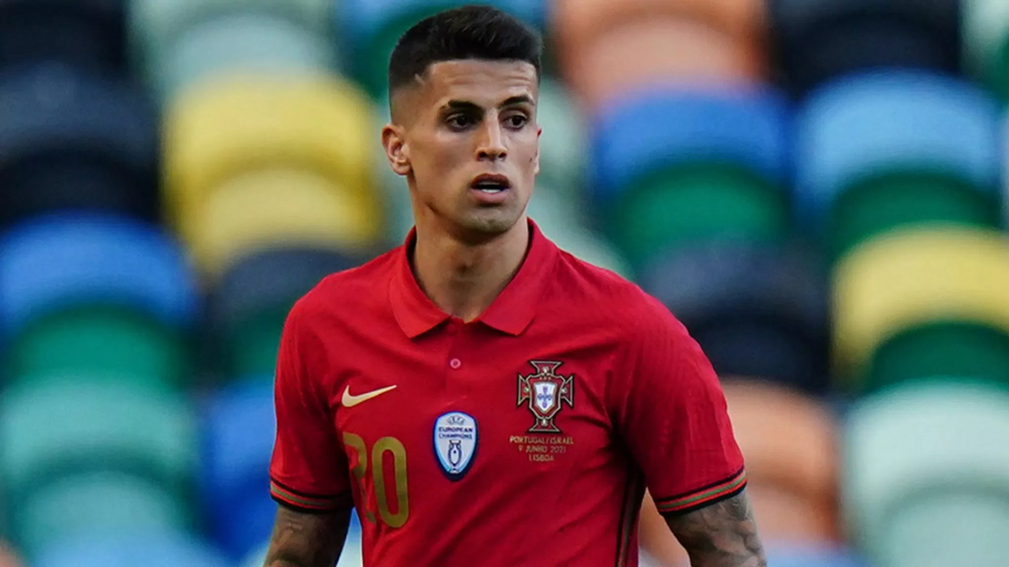 Cancelo trong màu áo Bồ Đào Nha (ảnh: Internet) Cancelo trong màu áo Bồ Đào Nha (ảnh: Internet)