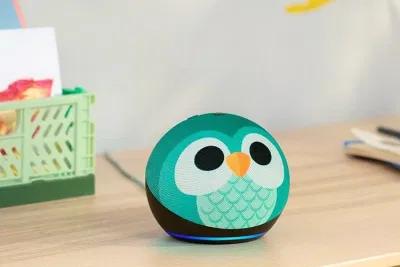Máy nghe nhạc Echo Dot Kids thế hệ 5 của Amazon (Ảnh: Internet) Máy nghe nhạc Echo Dot Kids thế hệ 5 của Amazon (Ảnh: Internet)