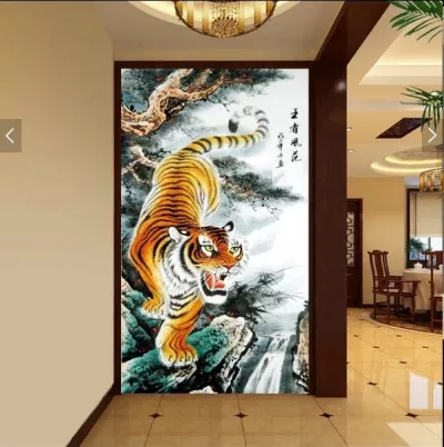 Không nên treo tranh nội dung dữ dội (Ảnh: Internet) Không nên treo tranh nội dung dữ dội (Ảnh: Internet)