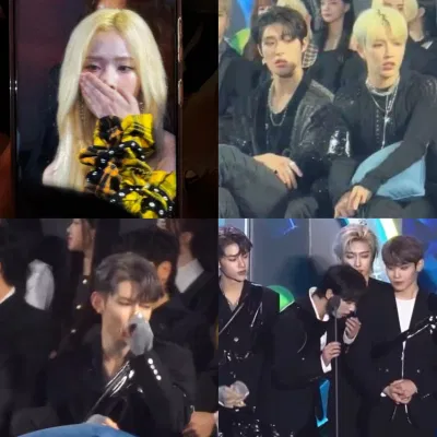 Vụ việc có bạn fan đi nặng ngay khu standing khiến mùi hương lan tỏa, ngay đến cả những idol cũng không màng hình tượng mà lấy che tay mặt nhăn.