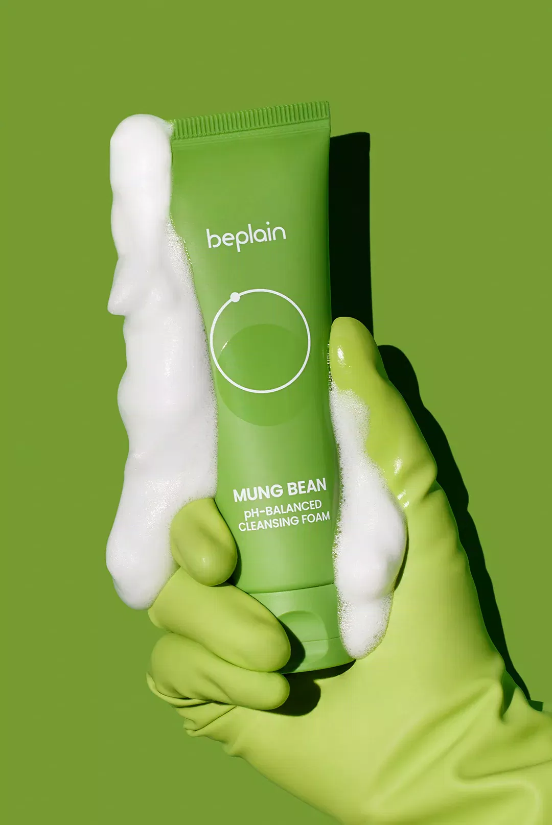 Sữa rửa mặt đậu xanh Beplain Mung Bean pH-Balanced Cleansing Foam giúp làm sạch da hiệu quả Sữa rửa mặt đậu xanh Beplain Mung Bean pH-Balanced Cleansing Foam giúp làm sạch da hiệu quả