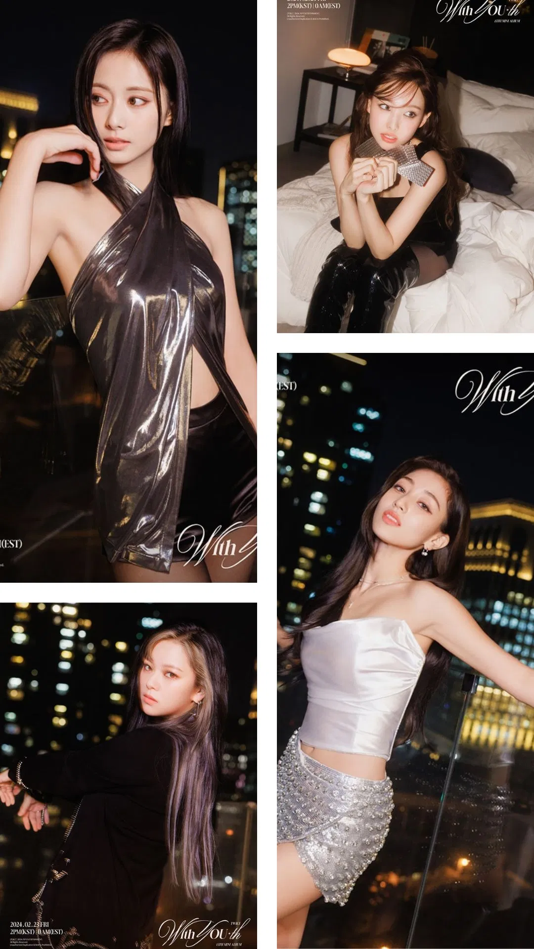 Nayeon, Jihyo, Tzuyu, Jeongyeon xinh đẹp trong concept mới (Nguồn: FB JYP)