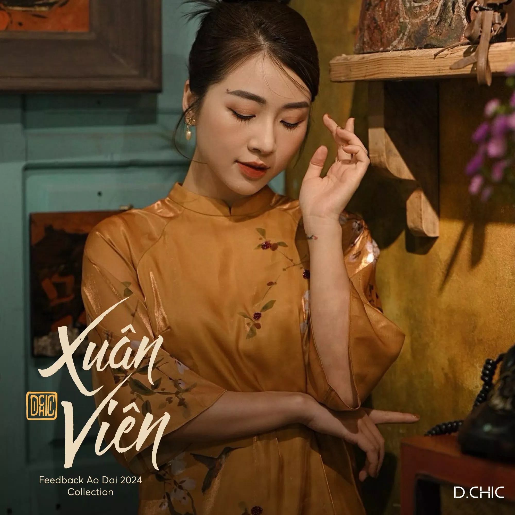 áo dài D.CHIC. Nguồn: internet