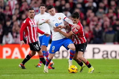 Barca chật vật trong ngày thi đấu với Bilbao (Nguồn: Internet) Barca chật vật trong ngày thi đấu với Bilbao (Nguồn: Internet)