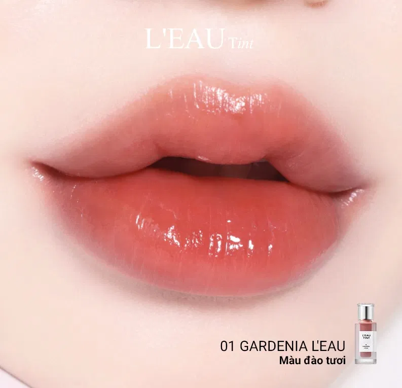 Review son tint bóng thuần chay Bbia LEAU Tint: Mỏng nhẹ, căng bóng tự nhiên! Bbia L EAU Tint Bbia L EAU Tint màu 01 Gardenia L eau Bbia L EAU Tint màu 02 Fleur L eau Bbia L EAU Tint màu 03 Lilac L eau Bbia L EAU Tint màu 04 Magnolia L eau Bbia L EAU Tint màu 05 Peony L eau makeup trong veo son son tint bóng thương hiệu BBIA