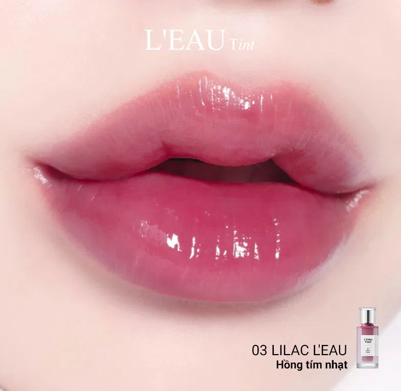Review son tint bóng thuần chay Bbia LEAU Tint: Mỏng nhẹ, căng bóng tự nhiên! Bbia L EAU Tint Bbia L EAU Tint màu 01 Gardenia L eau Bbia L EAU Tint màu 02 Fleur L eau Bbia L EAU Tint màu 03 Lilac L eau Bbia L EAU Tint màu 04 Magnolia L eau Bbia L EAU Tint màu 05 Peony L eau makeup trong veo son son tint bóng thương hiệu BBIA