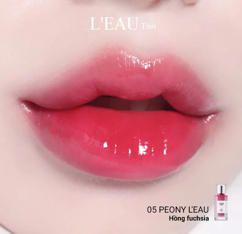 Review son tint bóng thuần chay Bbia LEAU Tint: Mỏng nhẹ, căng bóng tự nhiên! Bbia L EAU Tint Bbia L EAU Tint màu 01 Gardenia L eau Bbia L EAU Tint màu 02 Fleur L eau Bbia L EAU Tint màu 03 Lilac L eau Bbia L EAU Tint màu 04 Magnolia L eau Bbia L EAU Tint màu 05 Peony L eau makeup trong veo son son tint bóng thương hiệu BBIA