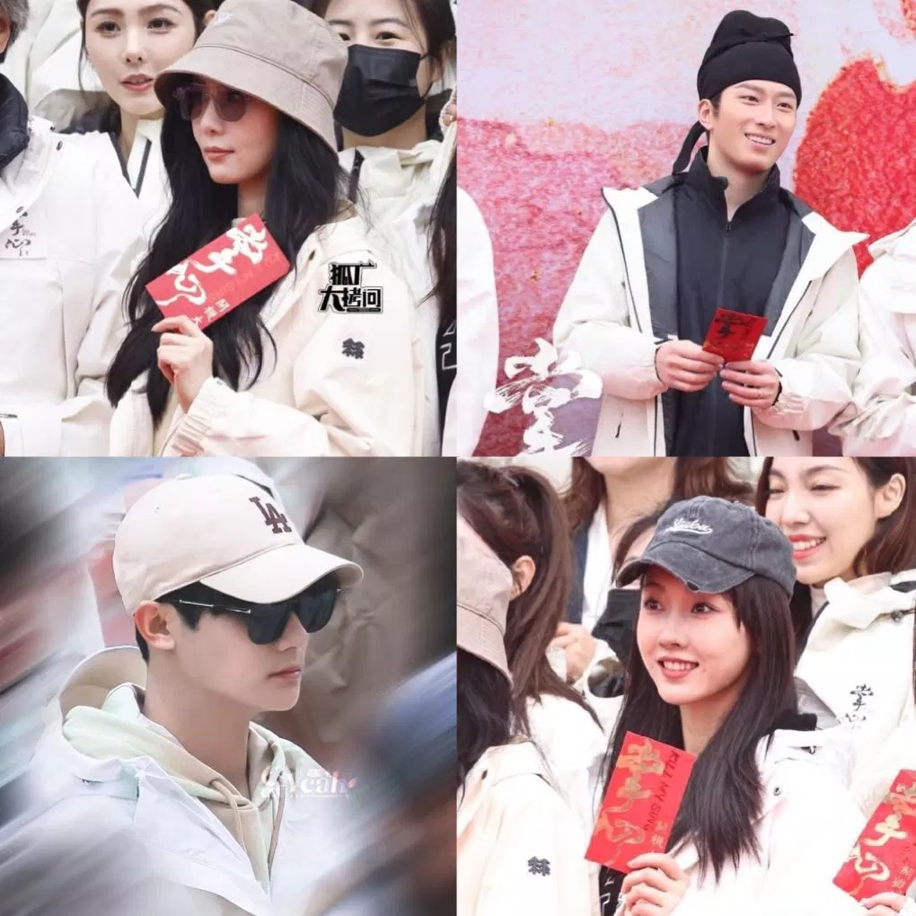 Lưu Thi Thi, Đậu Kiêu, Trịnh Nghiệp Thành, Tuyên Lộ trong lễ khai máy phim Chưởng Tâm (Nguồn: BlogAnChoi) Lưu Thi Thi, Đậu Kiêu, Trịnh Nghiệp Thành, Tuyên Lộ trong lễ khai máy phim Chưởng Tâm (Nguồn: BlogAnChoi)