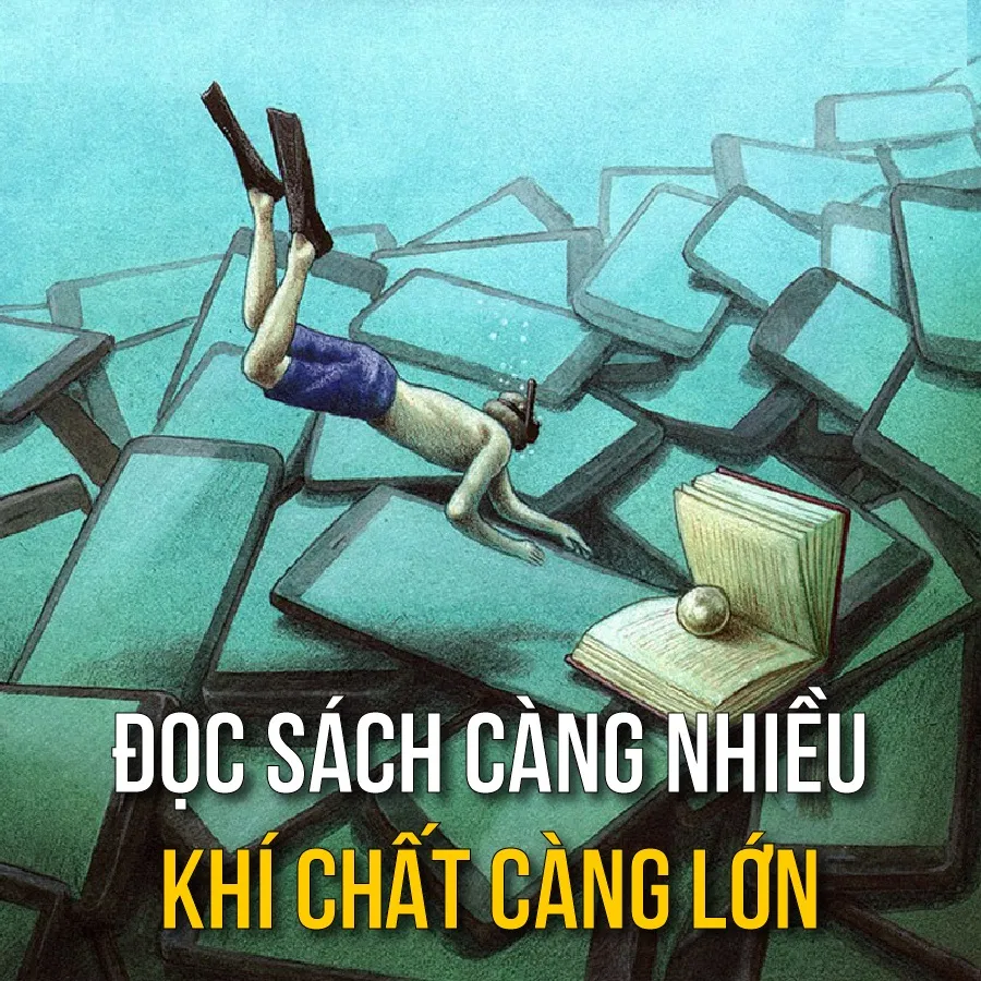 Câu nói hay về sách truyền cảm hứng đọc (Ảnh: Internet)