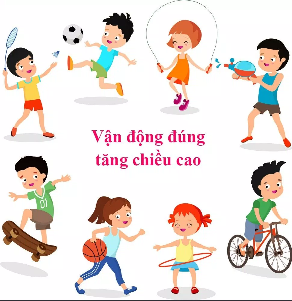 Tập luyện đúng cách giúp tăng chiều cao (Ảnh: Internet)