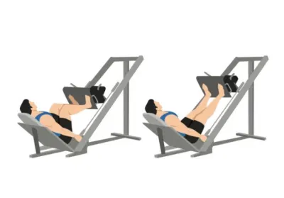 Bài tập đẩy tạ bằng chân cho thân dưới săn chắc (Ảnh: Internet) Bài tập đẩy tạ bằng chân cho thân dưới săn chắc (Ảnh: Internet)