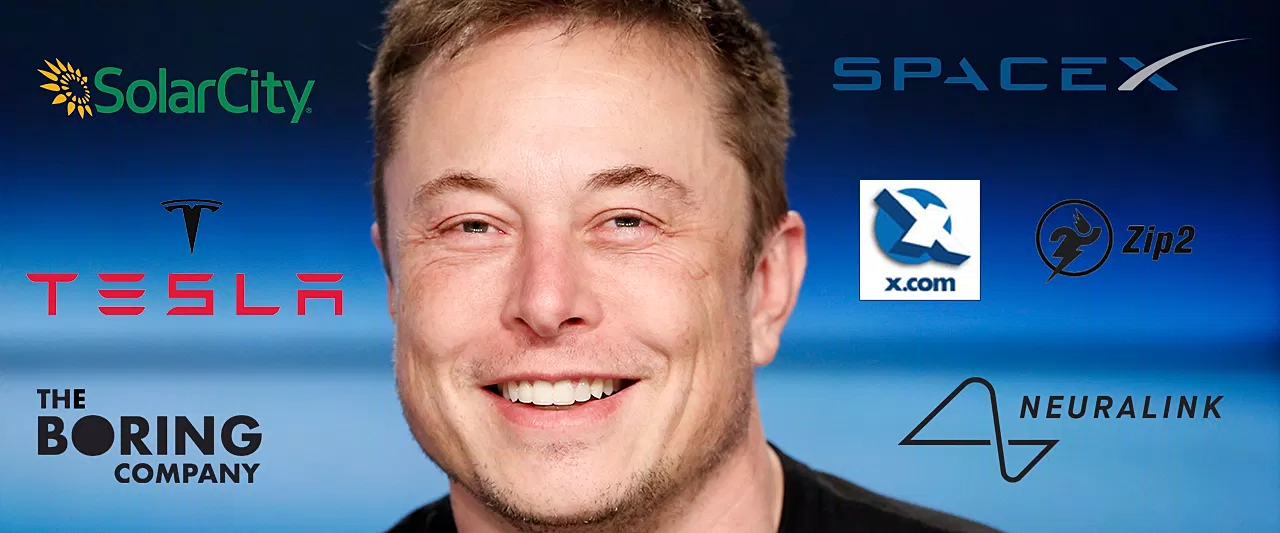 Elon Musk sở hữu và điều hành nhiều công ty có giá trị tỷ đô (Ảnh: Internet)