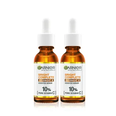 Serum dưỡng sáng da Garnier Bright Complete Overnight Serum