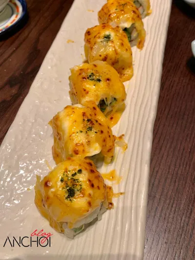 Món Hotate Cheese Roll tại Hokkaido Sachi (nguồn: BlogAnChoi)