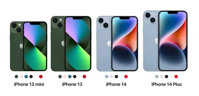 iPhone 13 và iPhone 14 của Apple (Ảnh: Internet) iPhone 13 và iPhone 14 của Apple (Ảnh: Internet)