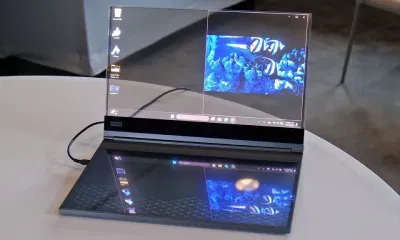 Project Crystal – laptop màn hình trong suốt của Lenovo (Ảnh: Internet) Project Crystal – laptop màn hình trong suốt của Lenovo (Ảnh: Internet)