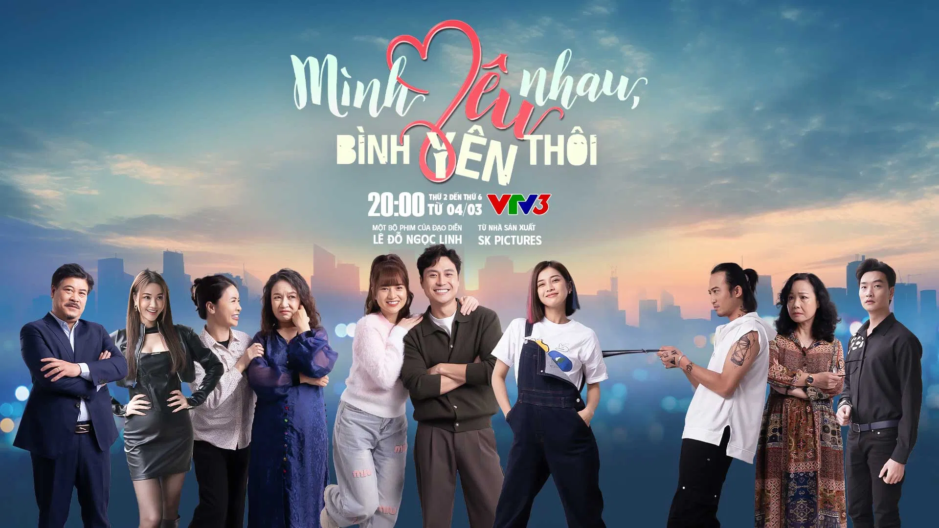 Dàn diễn viên Mình Yêu Nhau Bình Yên Thôi (Ảnh: Internet)