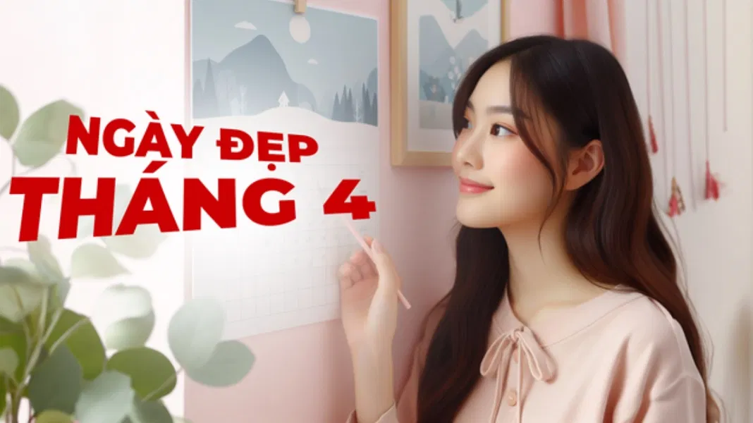 Ngày đẹp tháng 4 năm 2024