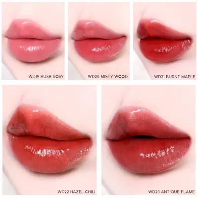 Bảng màu son Merzy The Watery Dew Tint season 4