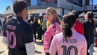 Người hâm mộ đến sân cổ vũ cho Messi cũng như Inter Miami (Nguồn: Internet) Người hâm mộ đến sân cổ vũ cho Messi cũng như Inter Miami (Nguồn: Internet)