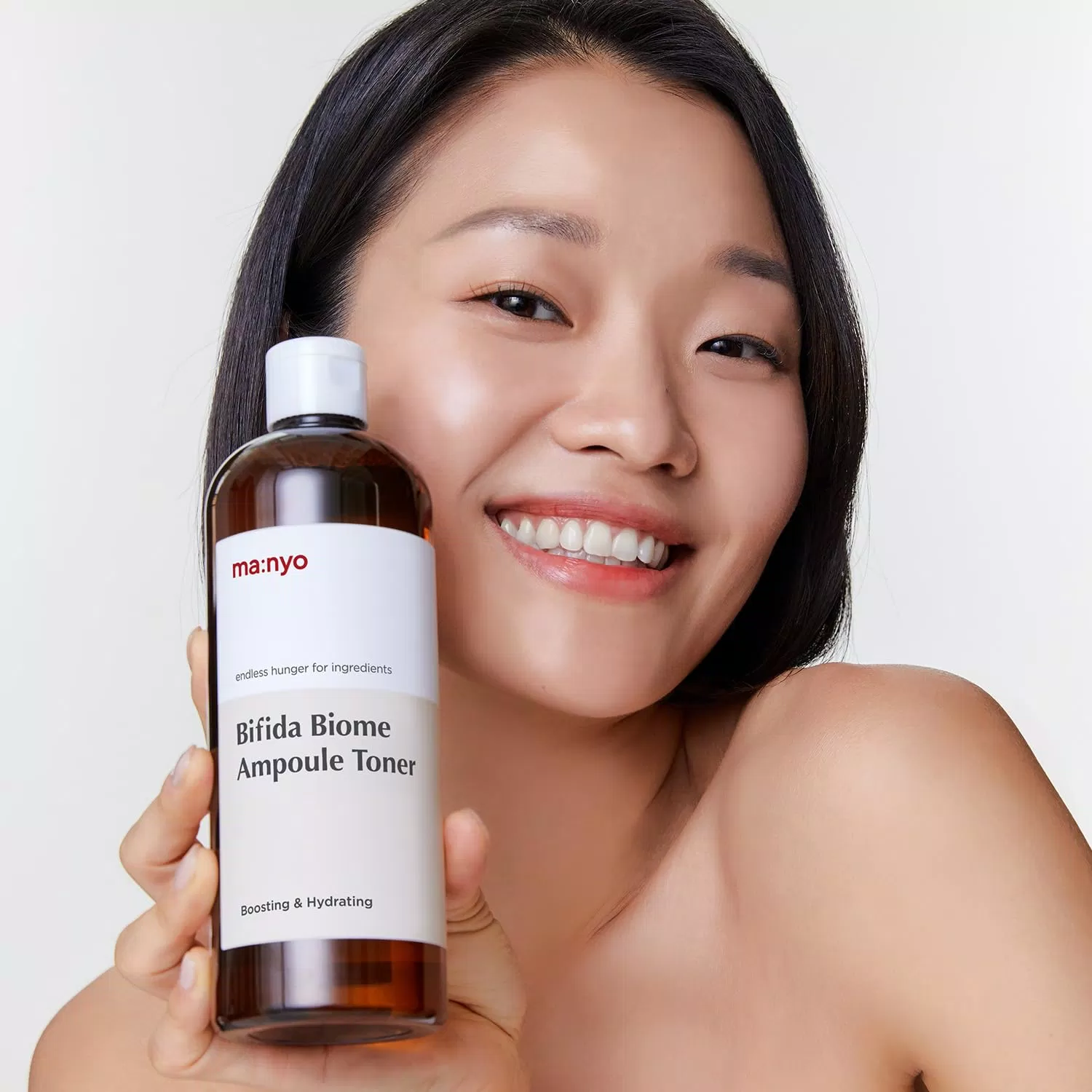 Nước hoa hồng ma:nyo Bifida Biome Ampoule Toner